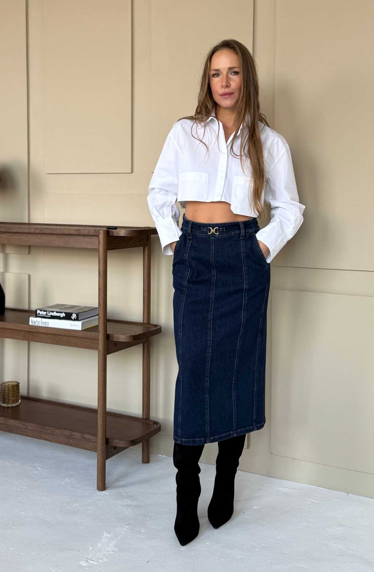 Jeansowa alternatywa – spódnica i sukienka