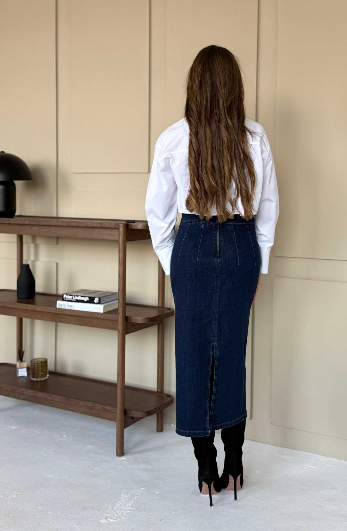 Lucy☆ SPODNIE JEANS LUCY - piaskowany ciemnoniebieski – RJ Rocks