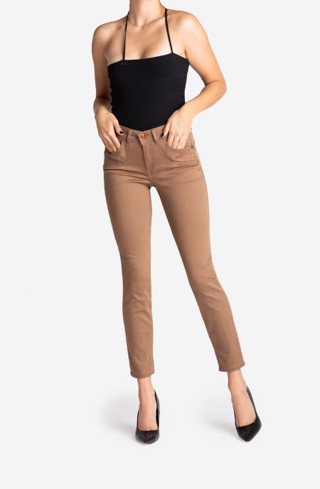 TROUSERS SONIA - camel