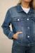 JACKET COCO - dark blue washed