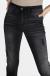 TROUSERS DAISY - black washed