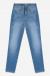 TROUSERS ELENA - light blue washed